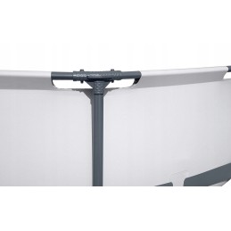 Karkasinis sodo baseinas + siurblys ir įmontuotas vožtuvas