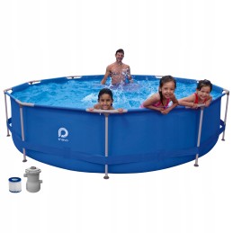 Sodo rėmo baseinas 360 x 360 x 76 cm rėmas 14in1 abiko