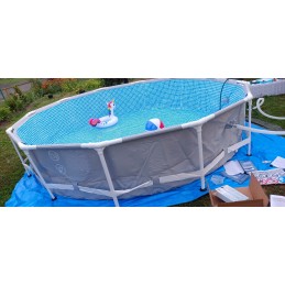 Intex plieninio karkaso sodo baseinas 366x76 komplektas 16in1