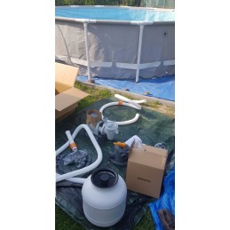 Efektyvus smėlio filtro siurblys 8327 lh bestway baseino filtras 54500l