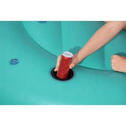 Inflatable beach mattress swimming island 300x275