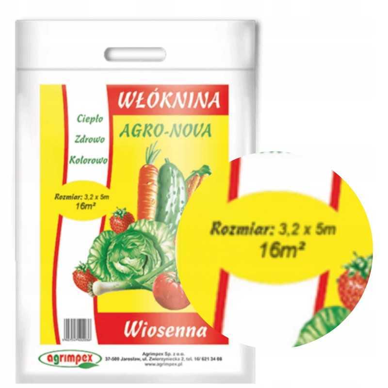 Spyruoklinė agrotekstilė balta 3,2x5m 17g nova