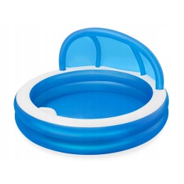 Bestway pripučiamas baseinas 241x241x140 su stogu