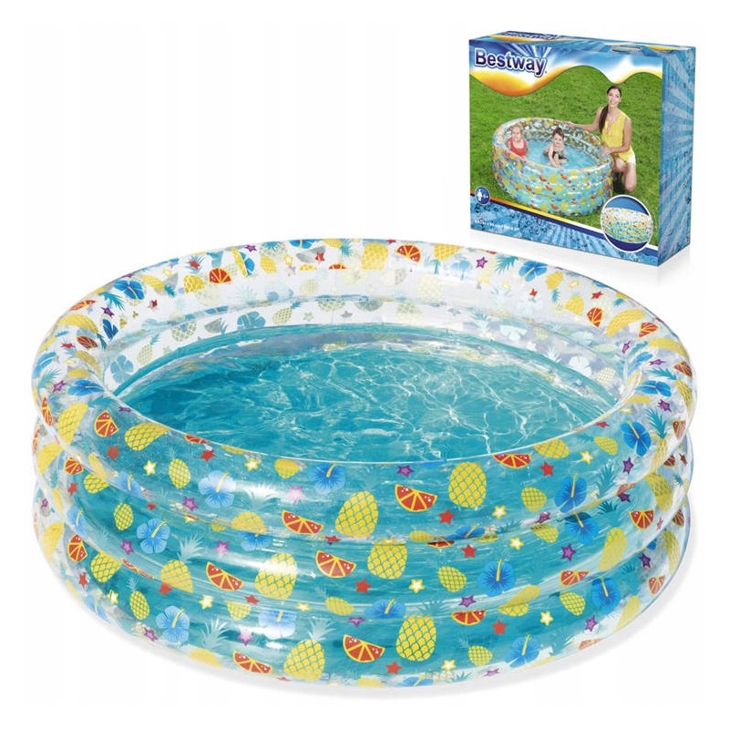 Pripučiamas baseinas 150x53cm bestway 51045