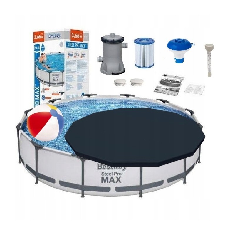 Bestway baseinas 366x76 sodo rėmas 56416 11in1