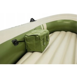 Trijų asmenų pripučiamas pontonas 348 cm x 142 cm bestway 65001