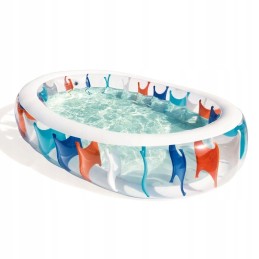 Bestway pripučiama baseino elipsė 229cm x 152cm 54066