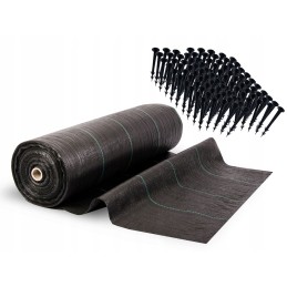 Agrotekstas sodas 90g m2 1 6m x 100m juodas plonos