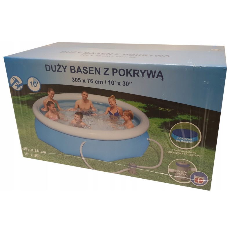 Bestway 57400 išplėtimo baseinas 305x76 su fv dangteliu