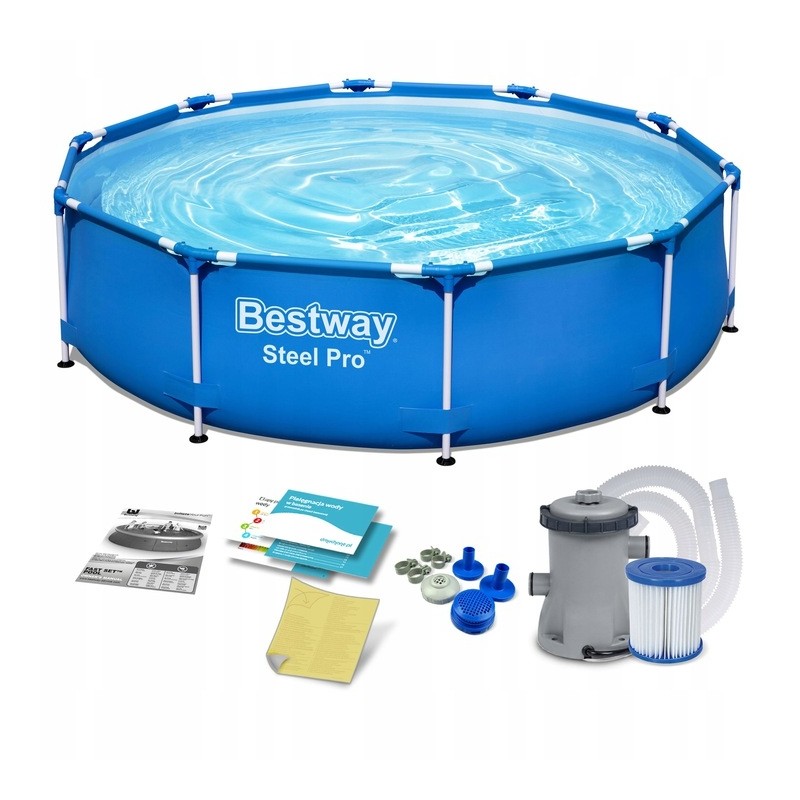 Plieninis sodo baseinas 305 x 76 cm 8in1 bestway 56679