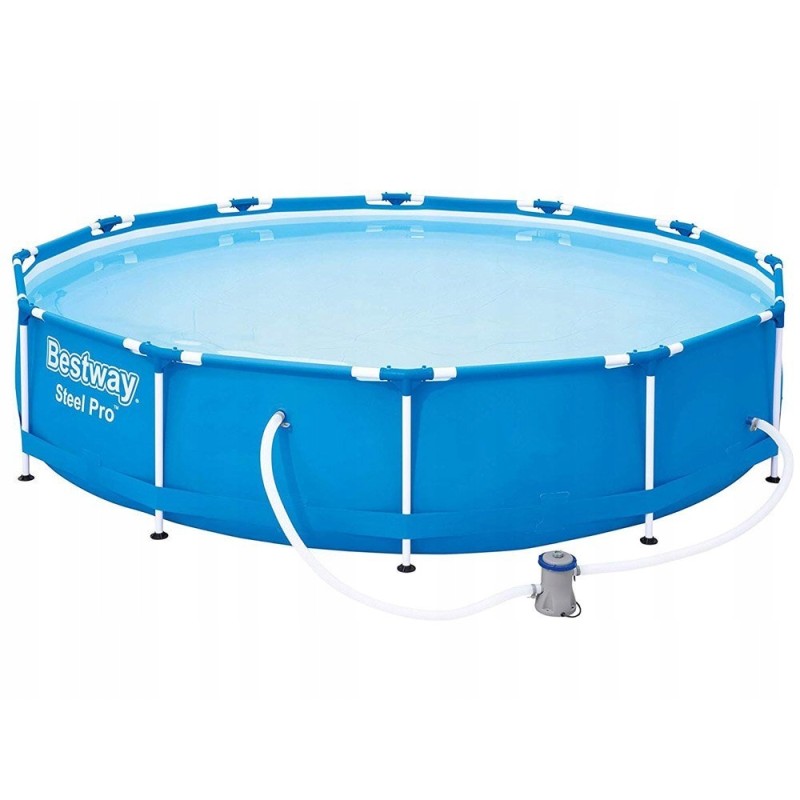 Karkasinis baseinas 366x76cm 3in1 pompa 56681