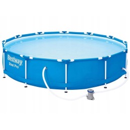 Karkasinis baseinas 366 x 76 cm 3-in-1 siurblys 56681