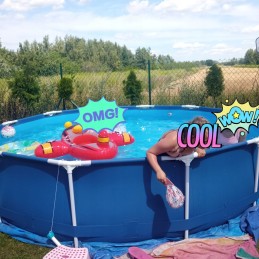 Frame pool 366x76 bestway siurblio filtras