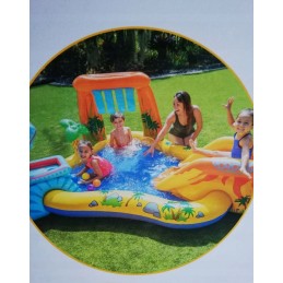 Intex 57444 pripučiamas baseinas ir žaidimų aikštelė vaikams
