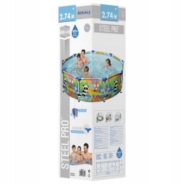 Baseinas su rėmu 274x66cm b5612fb 84422 bestway