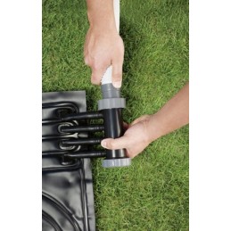 Saulės kolektorių šildytuvas bestway 58423 baseino šildymo juodas kilimėlis