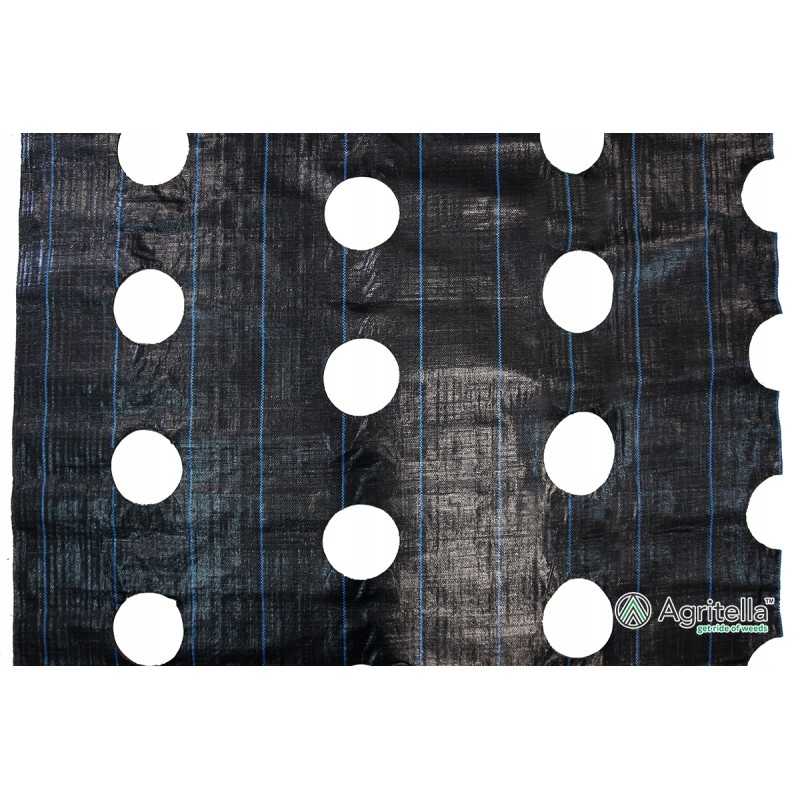 Agrotella mulčiavimo audinys su skylutėmis agritella 3,2x10m ao3200r