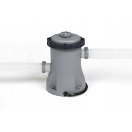 Plieninis profesionalus baseino 366x76 apvalus bestway 3in1 filtro siurblys