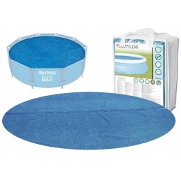 Sodo baseino saulės dangtis stipriai įkaista