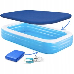 Šeimos pripučiamas baseinas 305 x 183 x 56 cm 3in1 bestway 54009