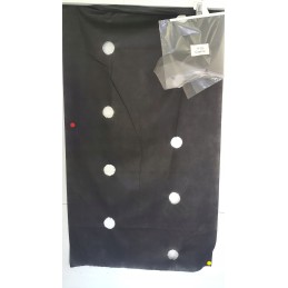 Augintas audinys su skylutėmis braškėms 110 cm x 100 metrų UV filtras piktžolėms