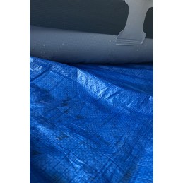 Plieninis pro max rėmo baseinas 366x76 apvalus 12 pėdų