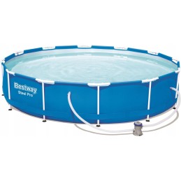 Plieninis profesionalus baseinas 366x76 apvalus bestway 3
