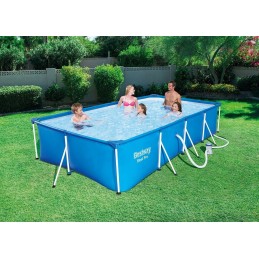 Karkasinis baseinas 400x211x81 cm 3in1 56424 bestway
