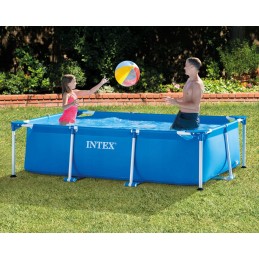 Intex rėmo sodo baseino 220x150x60 cm sodo karkaso baseino vonia