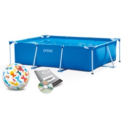 Intex rėmo sodo baseino 220x150x60 cm sodo karkaso baseino vonia