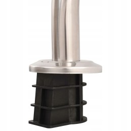 Plieninės baseino kopėčios 304 49x53 3x158cm sidabrinės