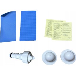 14in1 didelis sodo baseinas ant apvalaus karkaso, 305cm, xxl komplektas sklypui