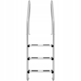 Nerūdijančio plieno baseino kopėčios, 3 pakopos, 1600 mm