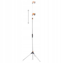 Sodo dušas ant 221 cm aliuminio stovo