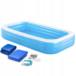 Šeimos pripučiamas baseinas 305 x 183 x 56 cm 3in1 bestway 54009