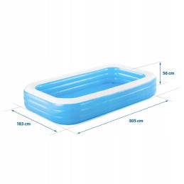 Šeimos pripučiamas baseinas 305 x 183 x 56 cm 3in1 bestway 54009