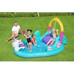 Bestway vienaragio žaidimų aikštelė ir čiuožykla b53097