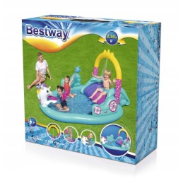 Bestway vienaragio žaidimų aikštelė ir čiuožykla b53097