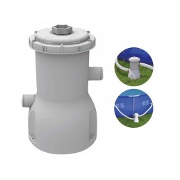 Sirocco mėlynas baseinas 300 x 76 cm komplektas su filtro įdėklu