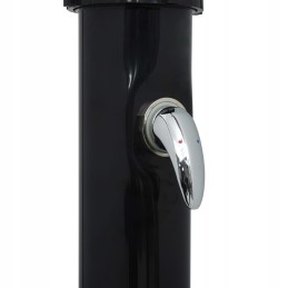 Saulės dušas juodas 214cm 20l