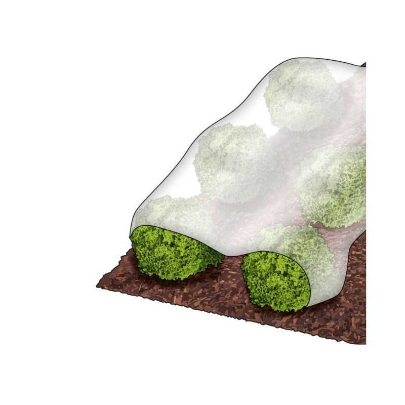 Parko sodo agrotekstilė 10x1,5m balta