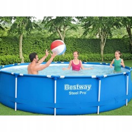 Bestway karkasa baseins 396x84cm 8in1 5612e