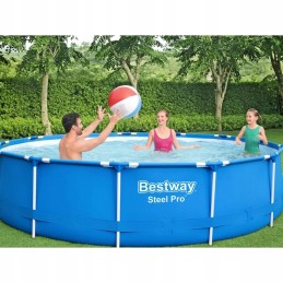 Bestway karkasa baseins 396x84cm 8in1 5612e