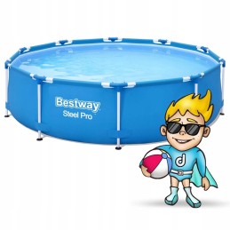 Karkasinis baseinas 305x76cm 8in1 bestway sodas