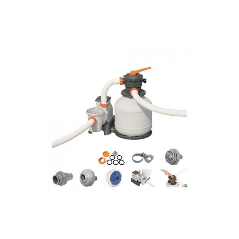 Smėlio siurblio baseino filtro bestway žarnų jungtys 58499 8327 lh