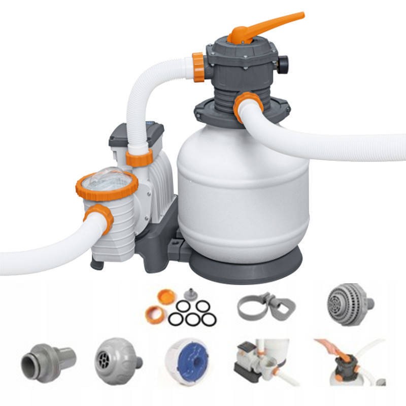 Smėlio siurblio filtro baseinas 8327 lh bestway 58499 chemconnect dozatorius