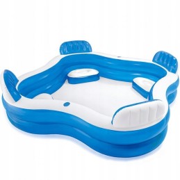 Intex pripučiamas baseinas šeimos SPA su sėdimomis vietomis 56475