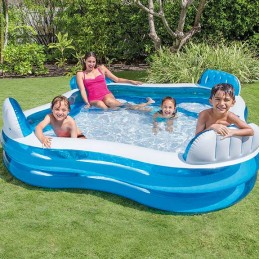 Intex pripučiamas baseinas šeimos SPA su sėdimomis vietomis 56475