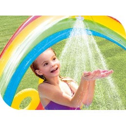 Intex baseino vandens žaidimų aikštelė rainbow 57453 priedai, modelis 2024
