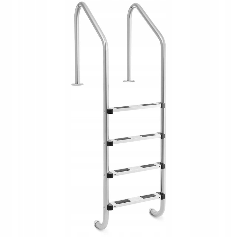 Baseino kopėčios, 4 laipteliai, nerūdijantis plienas, 1820 mm